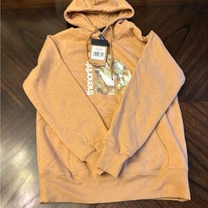 THE NORTH FACE Jumbo Half Dome Hoodie Women's Almond Butter Medium New